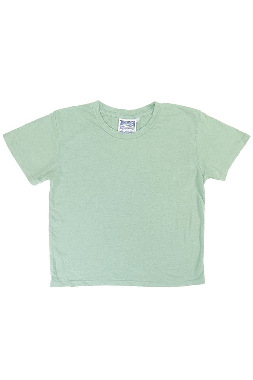 Cropped Lorel Tee | Jungmaven Hemp Clothing & Accessories / Color: Sage Green