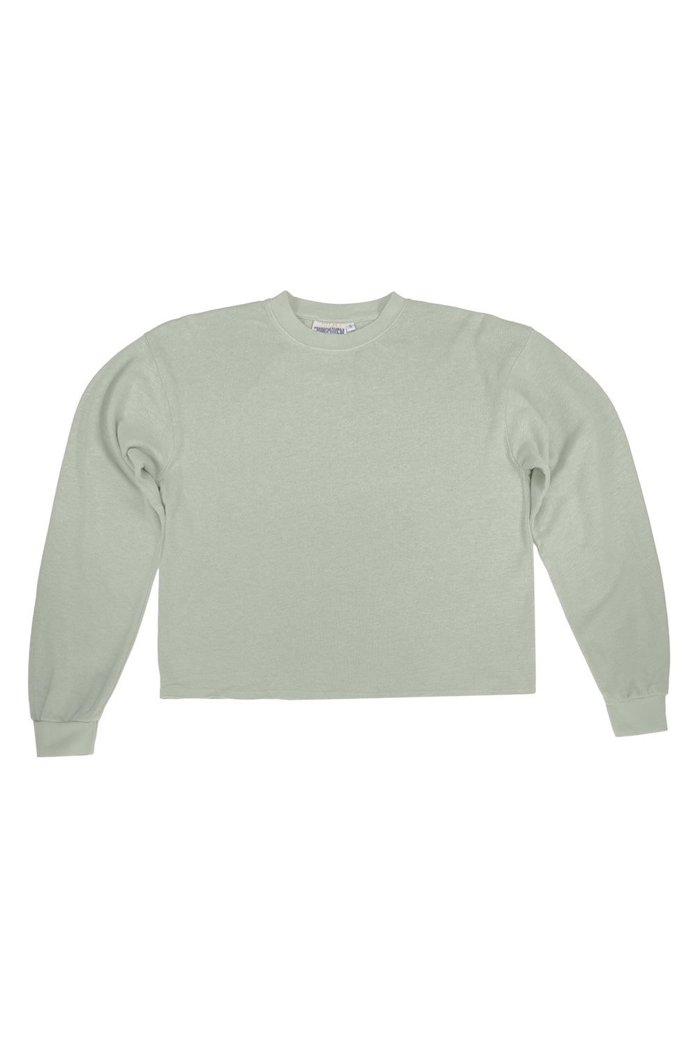 Cropped Long Sleeve Tee | Jungmaven Hemp Clothing & Accessories / Color: Agave Green