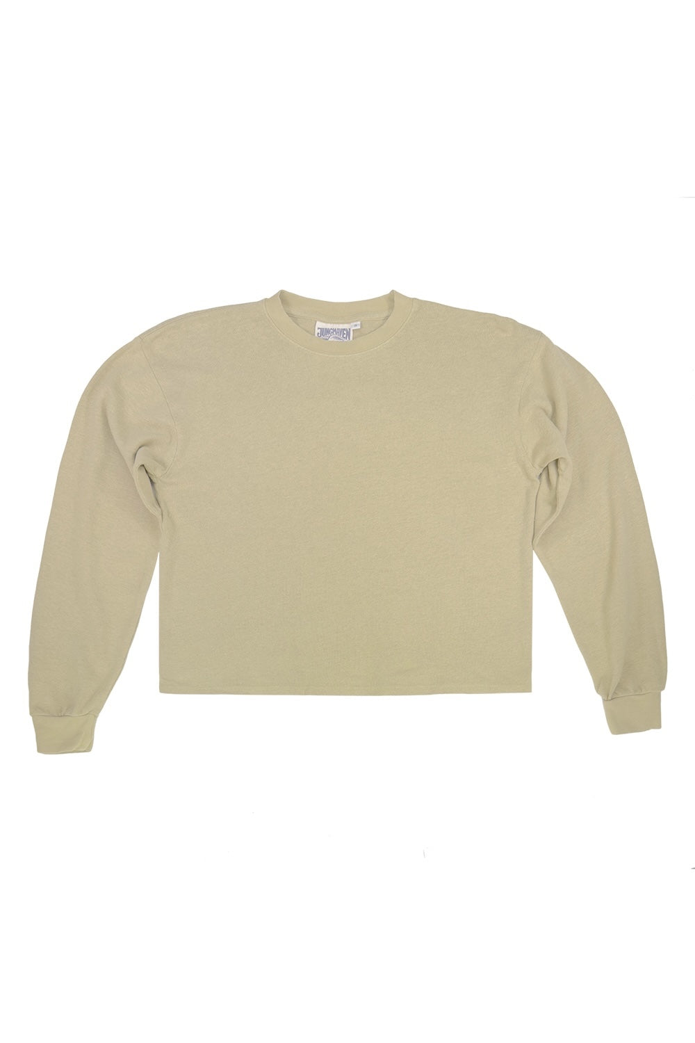 Cropped Long Sleeve Tee | Jungmaven Hemp Clothing & Accessories / Color: Desert Khaki