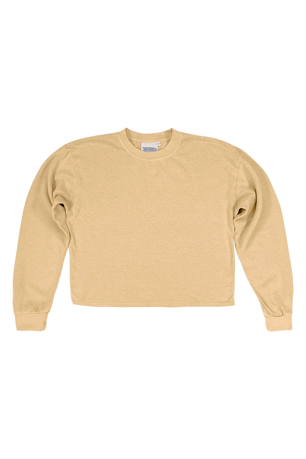 Cropped Long Sleeve Tee | Jungmaven Hemp Clothing & Accessories / Color: Oat Milk