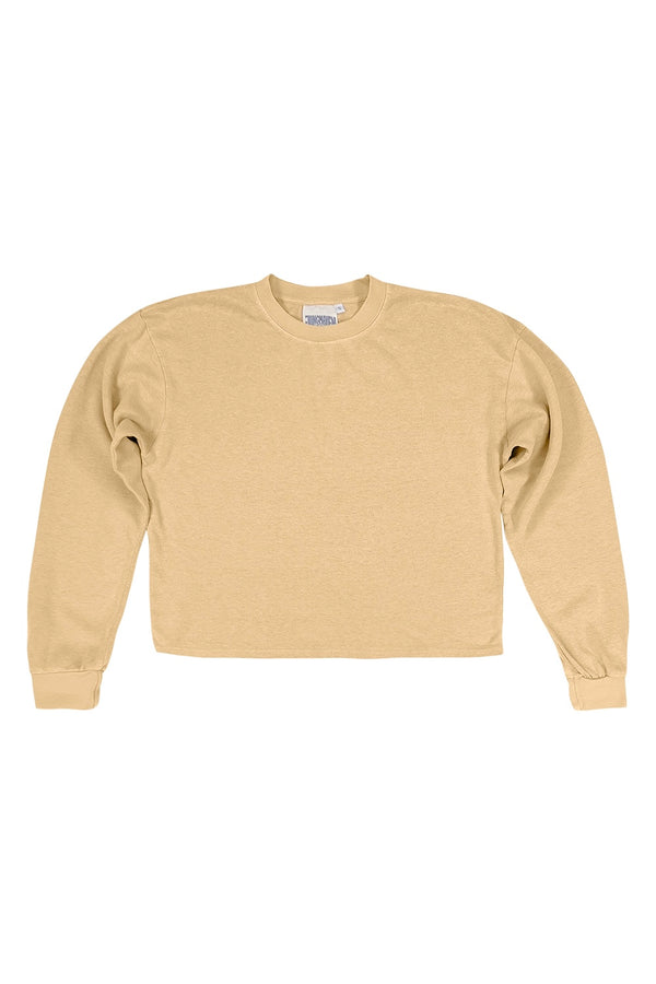 Cropped Long Sleeve Tee - Sale Colors | Jungmaven Hemp Clothing & Accessories / Color: Oat Milk
