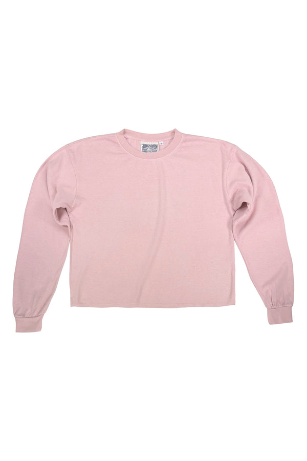 Cropped Long Sleeve Tee - Sale Colors | Jungmaven Hemp Clothing & Accessories / Color: Rose Water