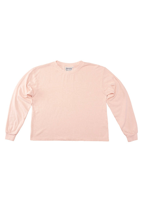 Cropped Long Sleeve Tee - Sale Colors | Jungmaven Hemp Clothing & Accessories / Color: Whispering Peach