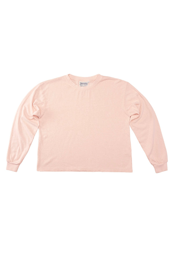Cropped Long Sleeve Tee | Jungmaven Hemp Clothing & Accessories / Color: Whispering Peach