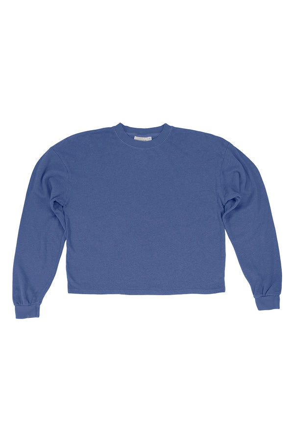 Cropped Long Sleeve Tee - Sale Colors | Jungmaven Hemp Clothing & Accessories / Color: Wisteria