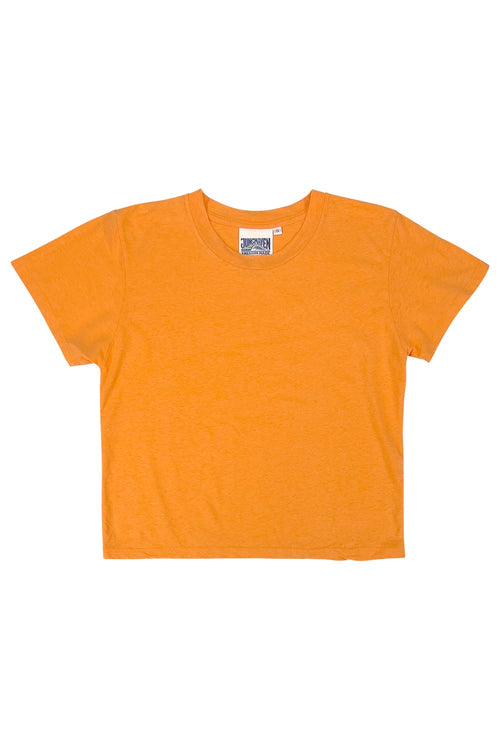 Cropped Lorel Tee | Jungmaven Hemp Clothing & Accessories / Color: Apricot Crush