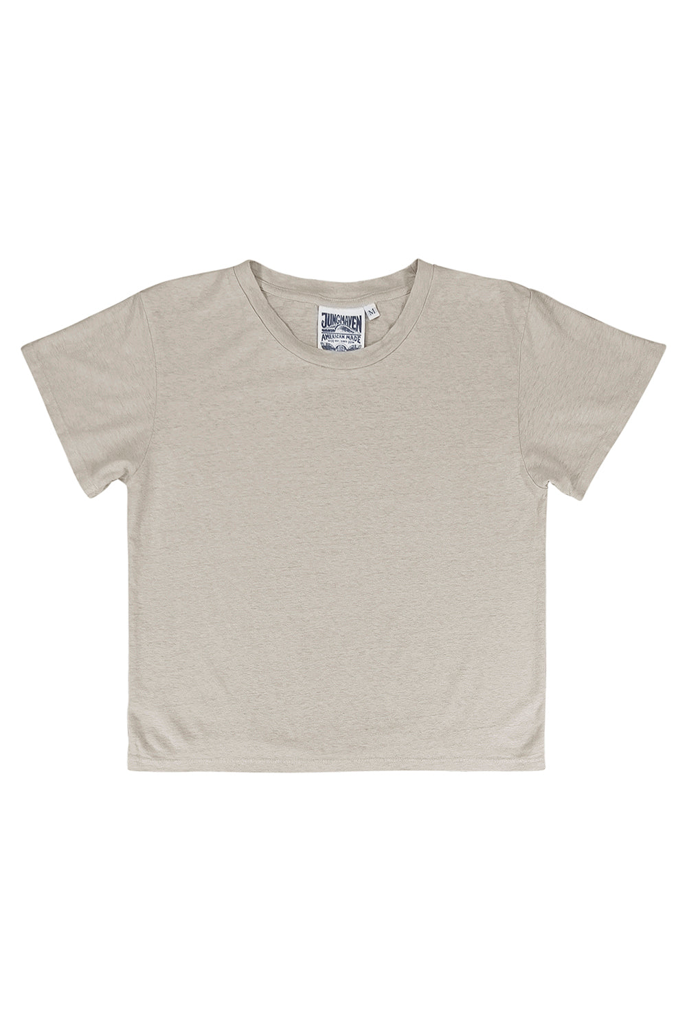 Cropped Lorel Tee | Jungmaven Hemp Clothing & Accessories / Color: Canvas