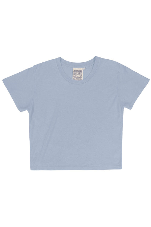 Cropped Ojai Tee - Sale Colors | Jungmaven Hemp Clothing & Accessories / Color: Coastal Blue