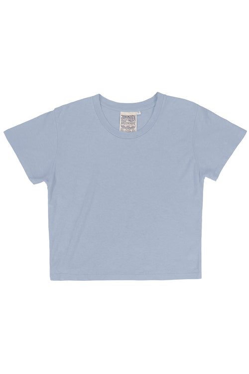Cropped Ojai Tee | Jungmaven Hemp Clothing & Accessories / Color: Coastal Blue