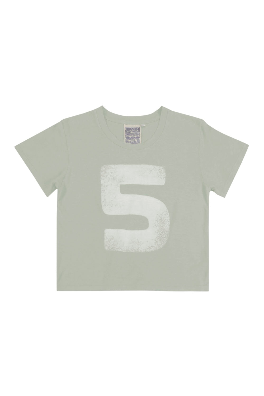"5" Cropped Lorel Tee | Jungmaven Hemp Clothing & Accessories / Color: