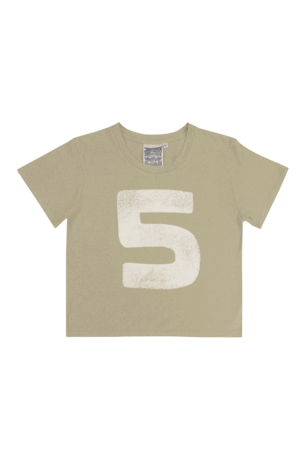 "5" Cropped Lorel Tee | Jungmaven Hemp Clothing & Accessories / Color: Desert Khaki 