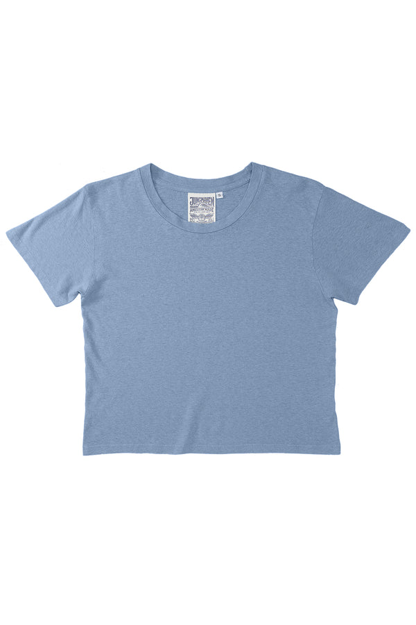 Cropped Lorel Tee | Jungmaven Hemp Clothing & Accessories / Color: Rain Washed