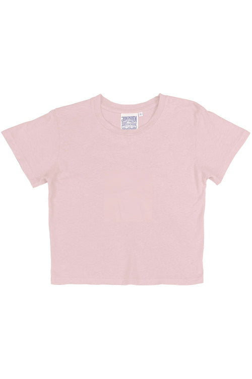 Cropped Lorel Tee - Sale Colors | Jungmaven Hemp Clothing & Accessories / Color: Rose Water