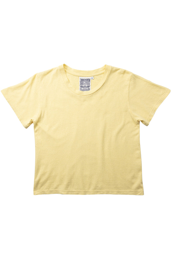 Cropped Lorel Tee | Jungmaven Hemp Clothing & Accessories / Color: Shortbread