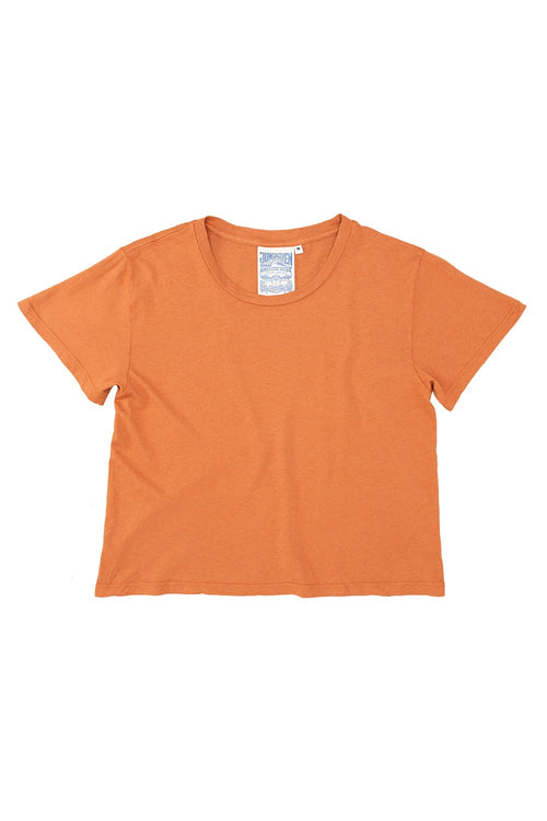 Cropped Ojai Tee | Jungmaven Hemp Clothing & Accessories / Color: Pumpkin Spice
