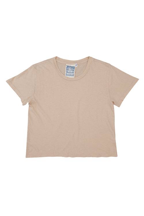 Cropped Ojai Tee | Jungmaven Hemp Clothing & Accessories / Color: Stucco Beige