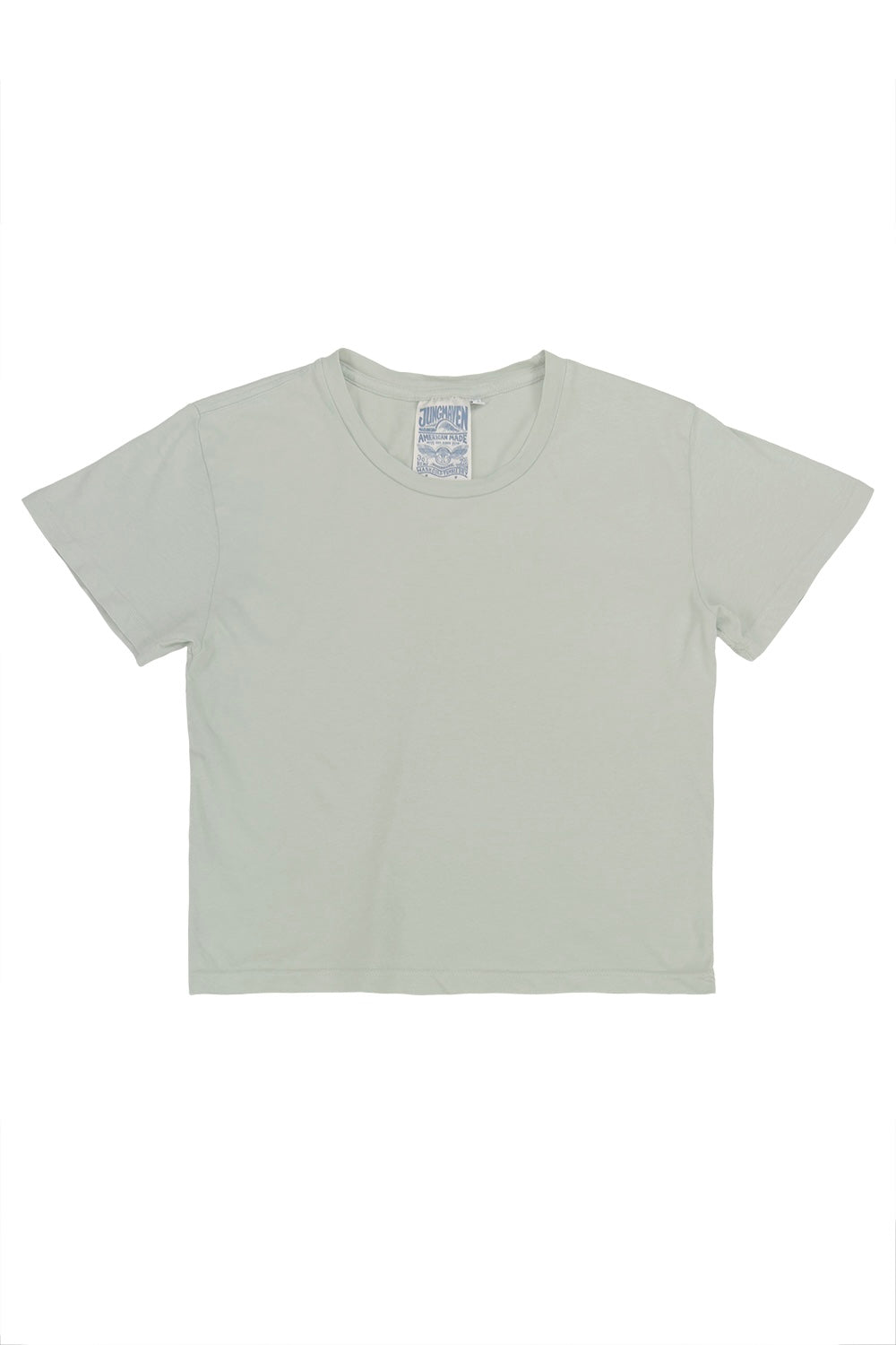 Cropped Ojai Tee | Jungmaven Hemp Clothing & Accessories / Color: Agave Green