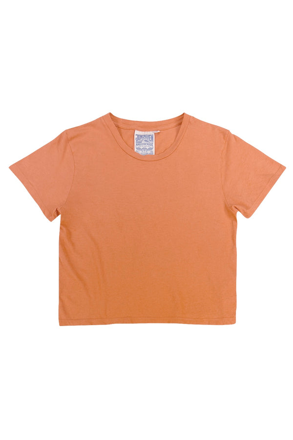 Cropped Ojai Tee | Jungmaven Hemp Clothing & Accessories / Color: Burnt Orange