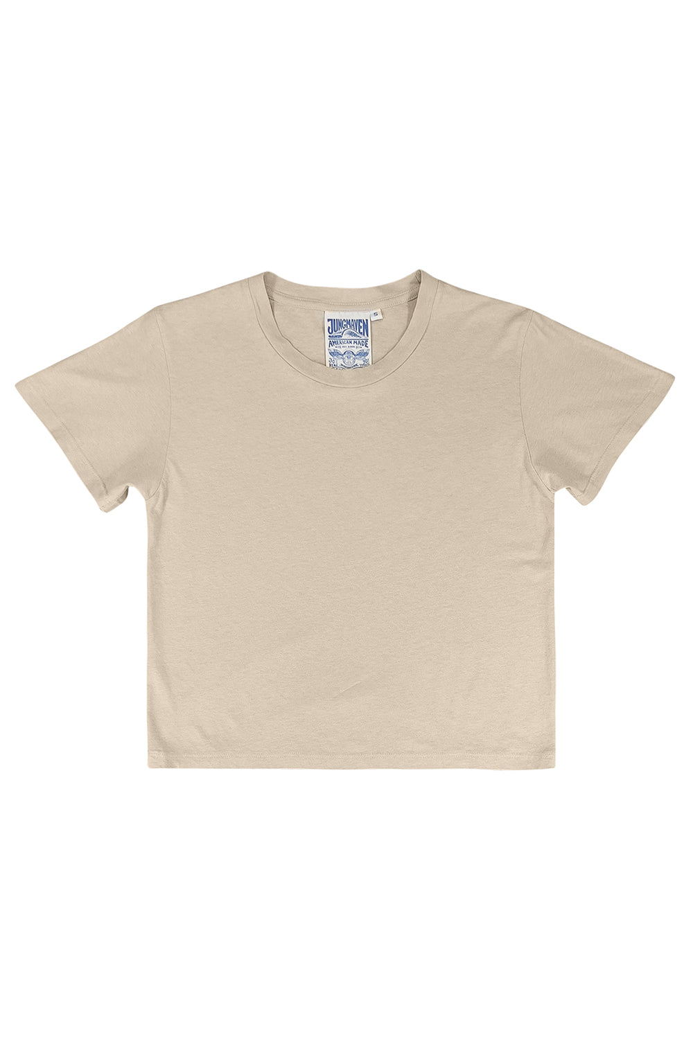 Cropped Ojai Tee | Jungmaven Hemp Clothing & Accessories / Color: Canvas