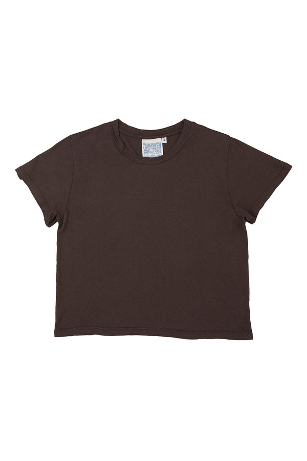 Cropped Ojai Tee | Jungmaven Hemp Clothing & Accessories / Color: Coffee Bean
