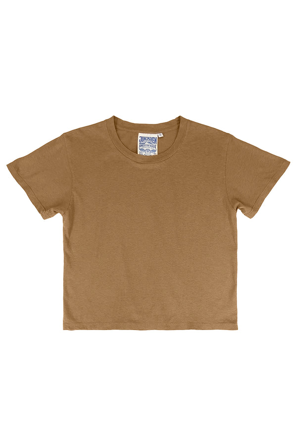 Cropped Ojai Tee | Jungmaven Hemp Clothing & Accessories / Color: Coyote