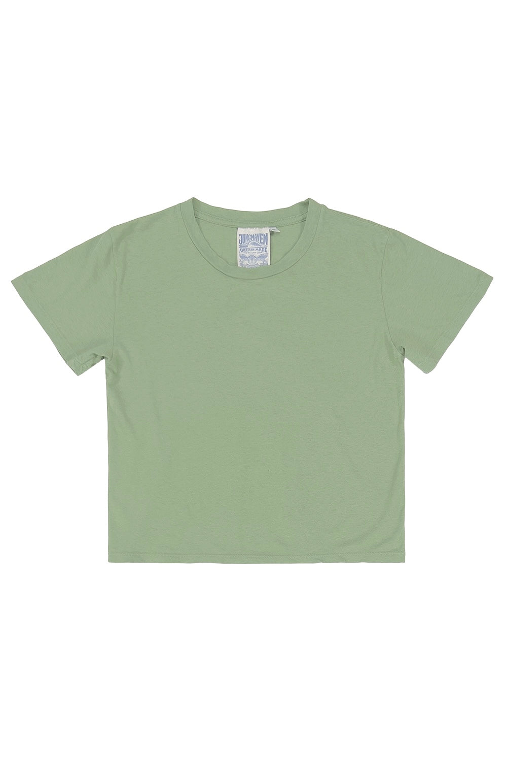 Cropped Ojai Tee | Jungmaven Hemp Clothing & Accessories / Color: Pistachio