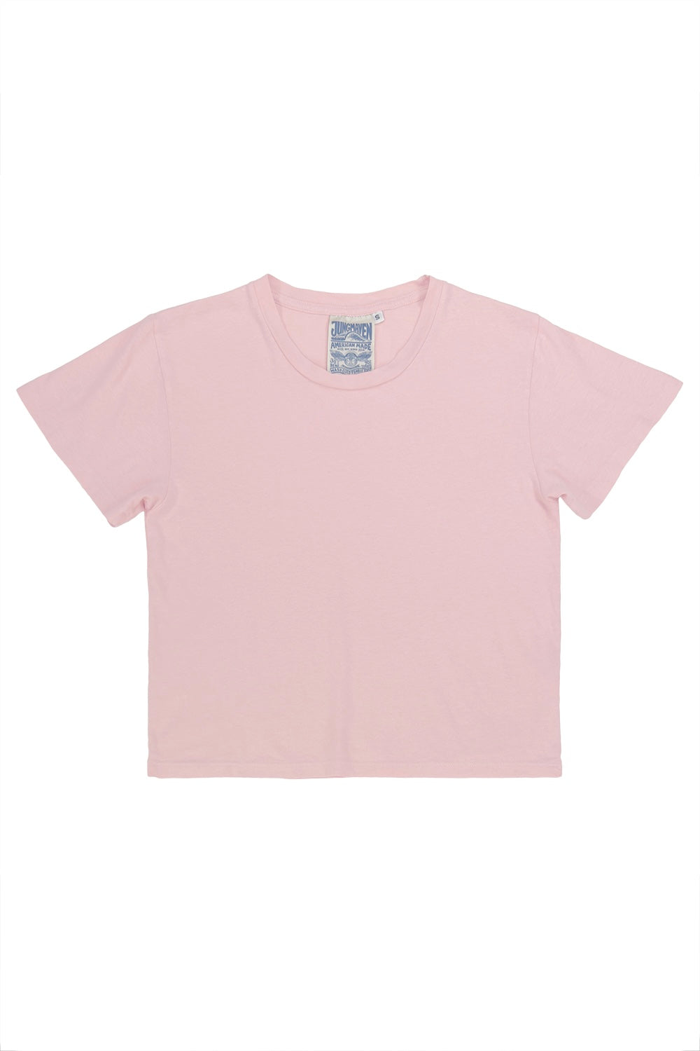 Cropped Ojai Tee - Sale Colors | Jungmaven Hemp Clothing & Accessories / Color: Rose Water