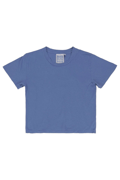 Cropped Ojai Tee | Jungmaven Hemp Clothing & Accessories / Color: Wisteria