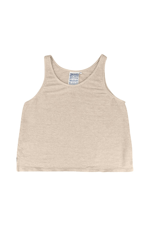 Sophie 100% Hemp Cropped Tank - Sale Colors | Jungmaven Hemp Clothing & Accessories / Color: Canvas