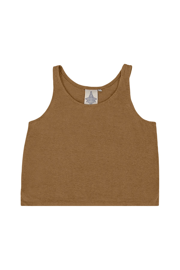 100% Hemp Cropped Tank | Jungmaven Hemp Clothing & Accessories / Color: Coyote