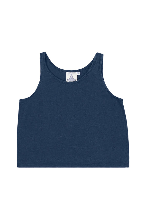 100% Hemp Cropped Tank | Jungmaven Hemp Clothing & Accessories / Color: Navy