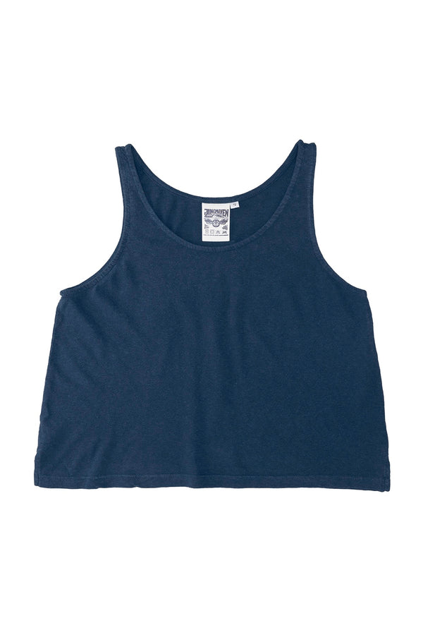 Cropped Tank | Jungmaven Hemp Clothing & Accessories / Color: Deep Indigo