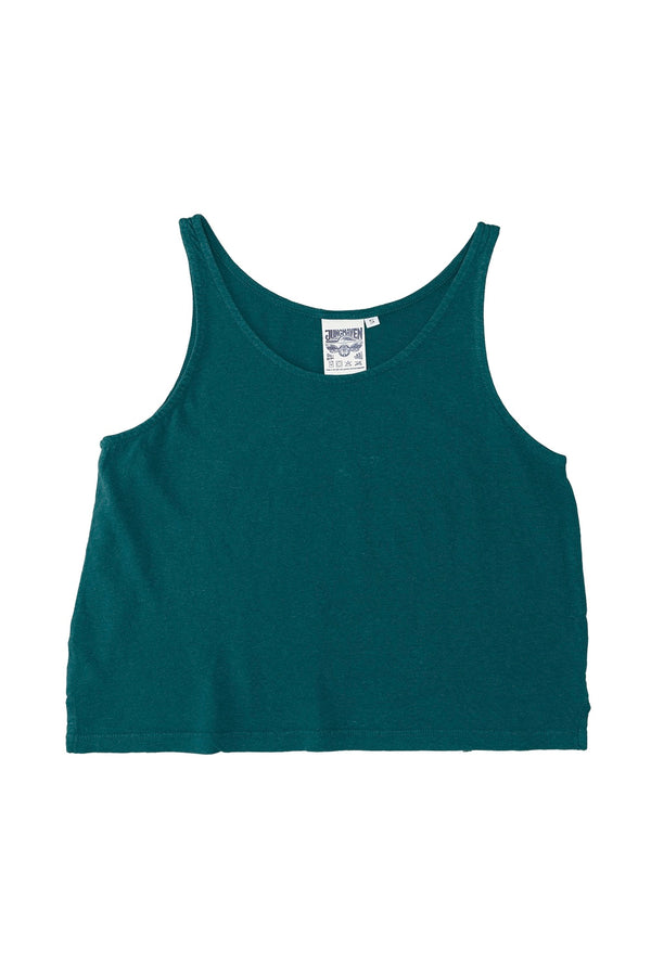 Cropped Tank | Jungmaven Hemp Clothing & Accessories / Color: Deep Teal