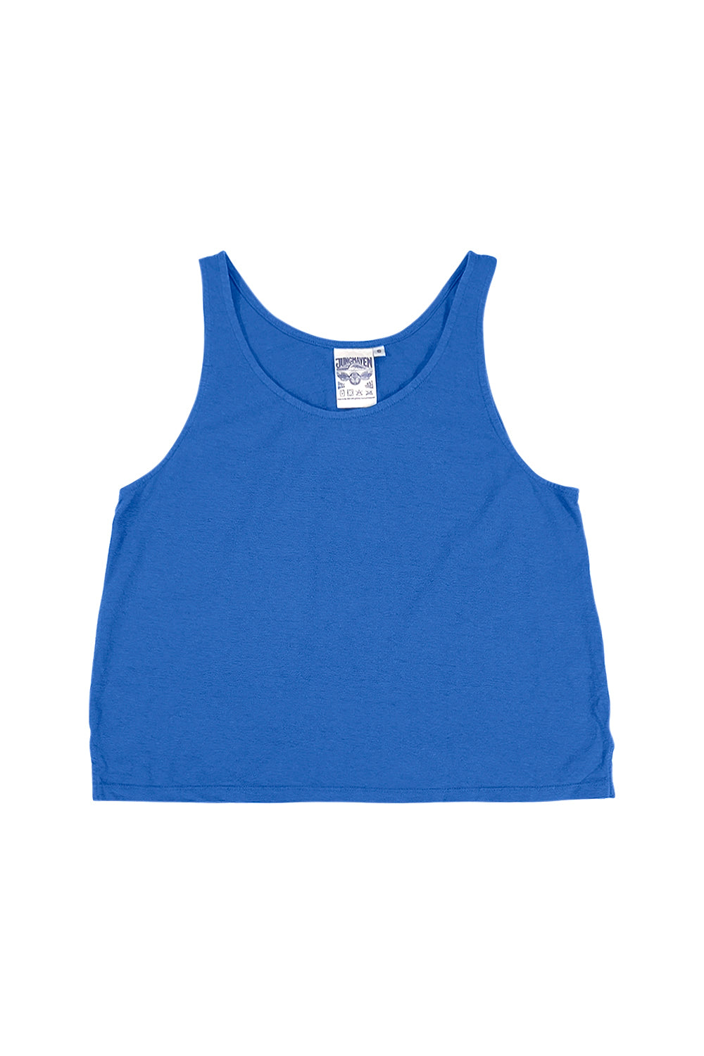 Cropped Tank | Jungmaven Hemp Clothing & Accessories / Color: Galaxy Blue