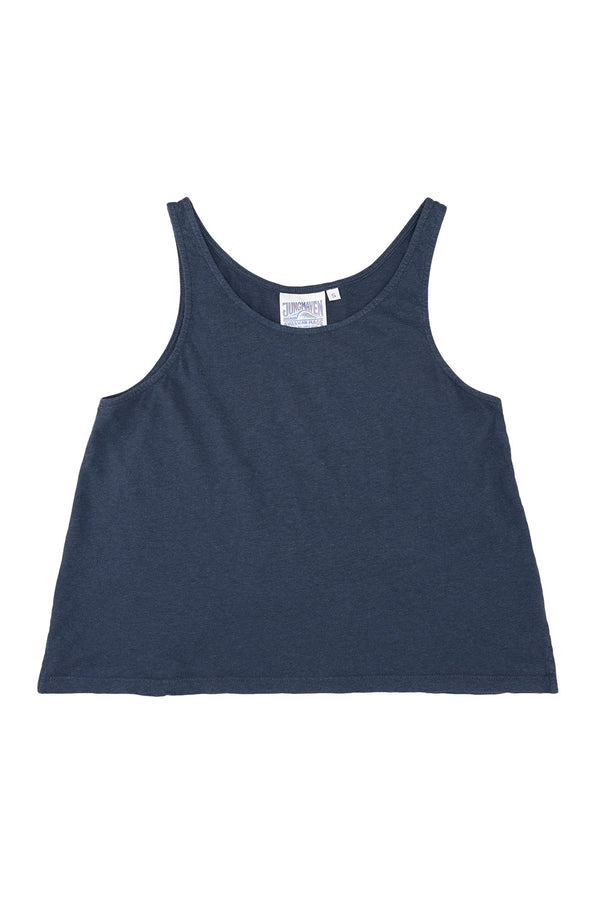 Cropped Tank | Jungmaven Hemp Clothing & Accessories / Color: Navy