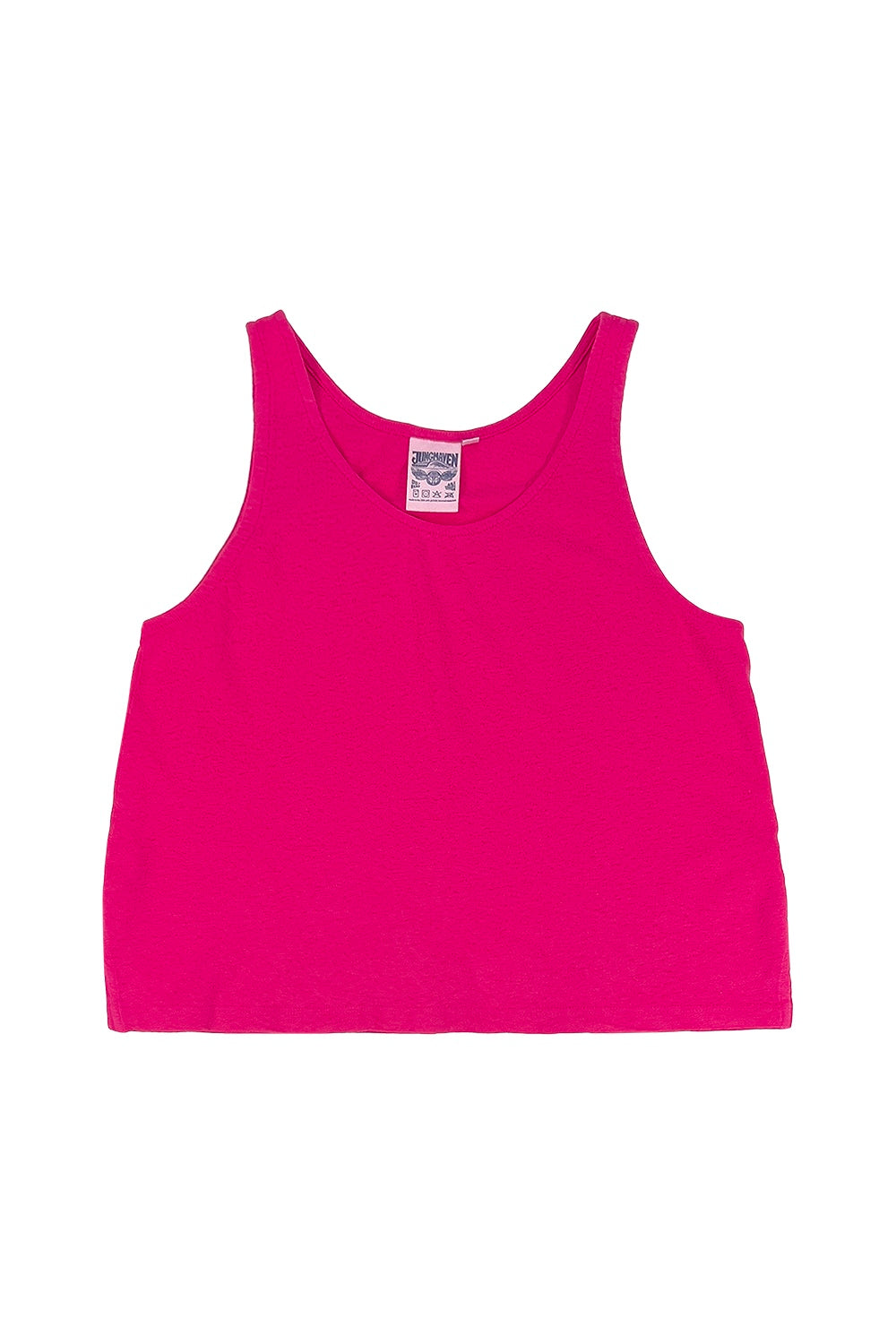 Cropped Tank | Jungmaven Hemp Clothing & Accessories / Color: Pink Grapefruit 