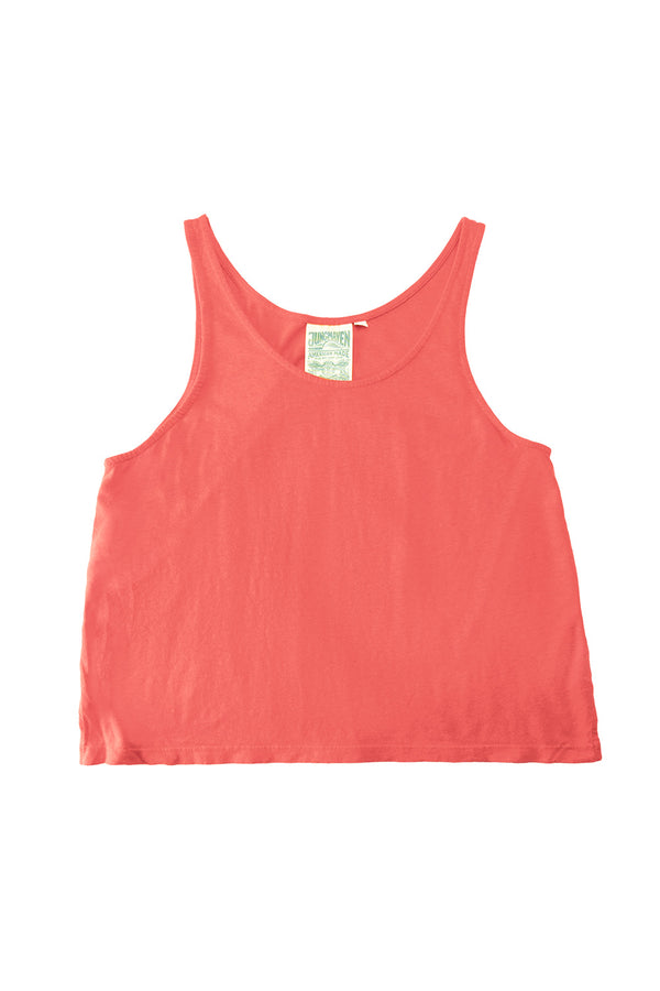 Cropped Tank | Jungmaven Hemp Clothing & Accessories / Color: Poppy Red