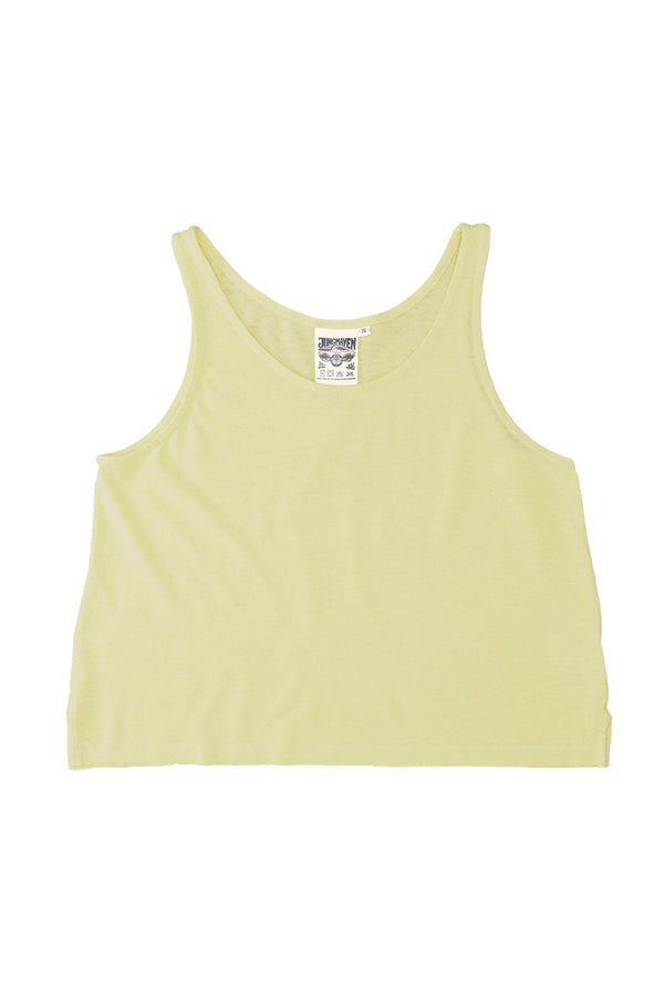 Cropped Tank | Jungmaven Hemp Clothing & Accessories / Color: Sunbleached Yellow