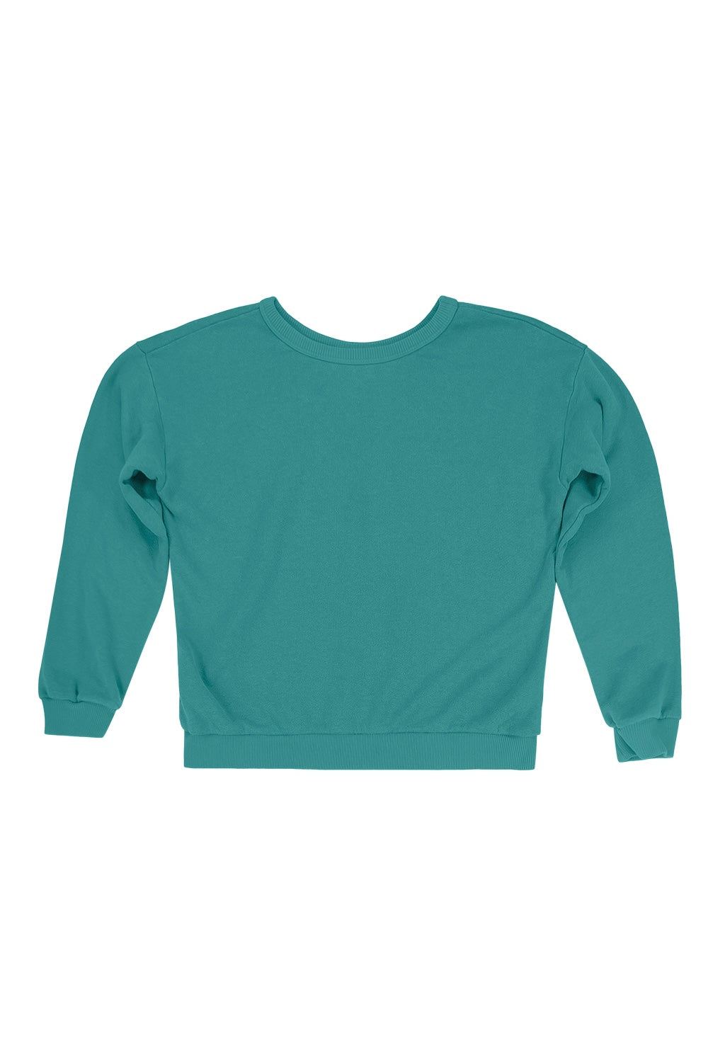 Fruit of the loom long sleeve crew neck cropped sweatshirt hotsell