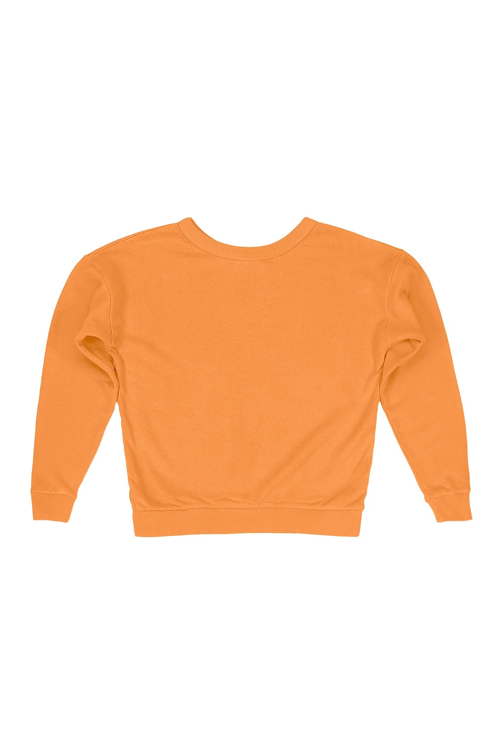 Crux Cropped Sweatshirt - Sale Colors | Jungmaven Hemp Clothing & Accessories / Color: Apricot Crush