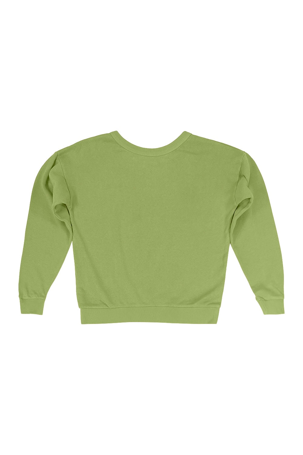 Crux Cropped Sweatshirt - Sale Colors | Jungmaven Hemp Clothing & Accessories / Color: Dark Matcha