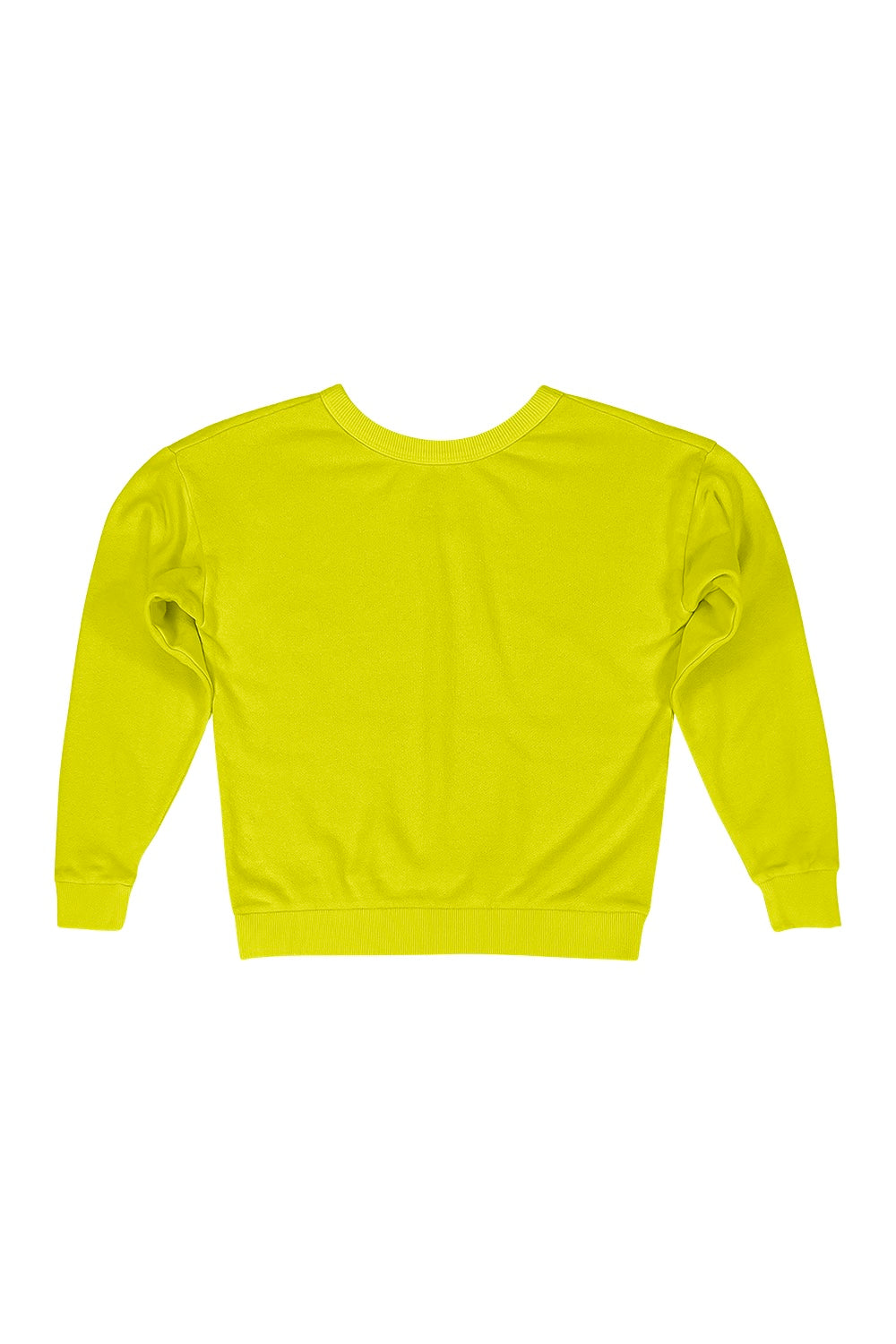 Crux Cropped Sweatshirt | Jungmaven Hemp Clothing & Accessories / Color: Limelight