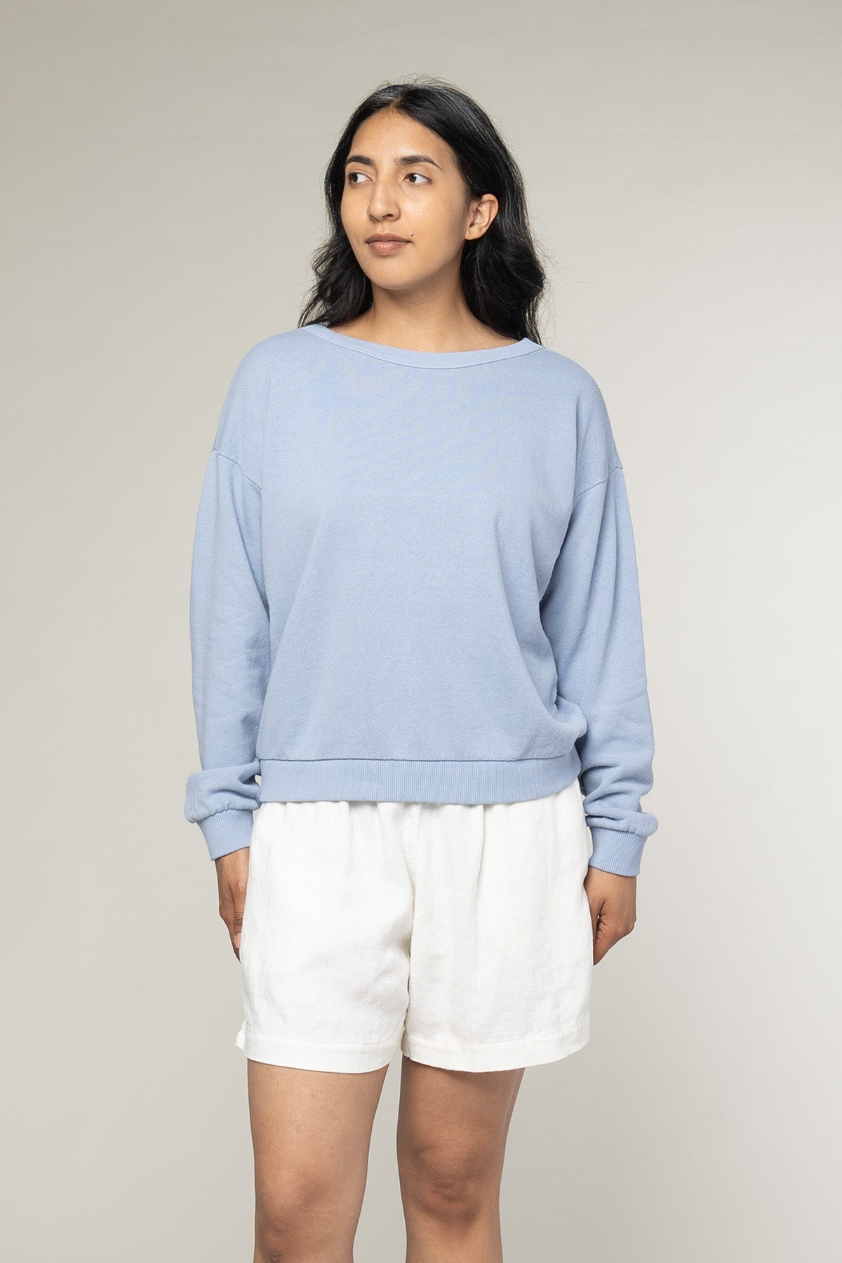 Crux Cropped Sweatshirt | Jungmaven Hemp Clothing & Accessories