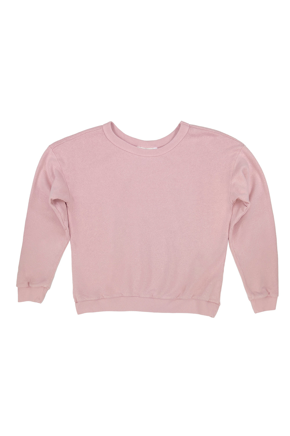 Crux Cropped Sweatshirt - Sale Colors | Jungmaven Hemp Clothing & Accessories / Color: Rose Water