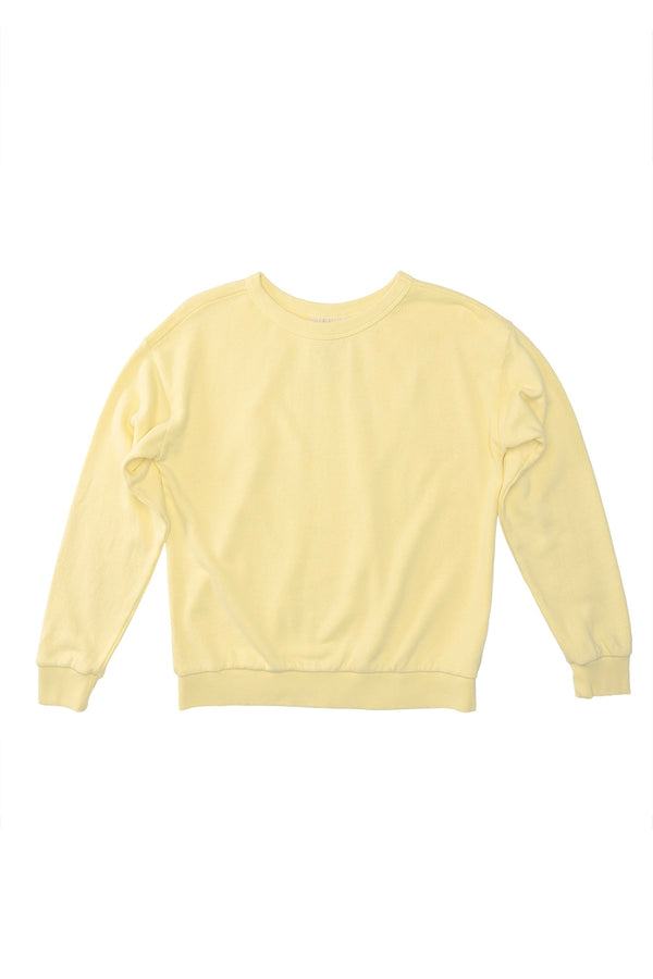Crux Cropped Sweatshirt | Jungmaven Hemp Clothing & Accessories / Color: Shortbread