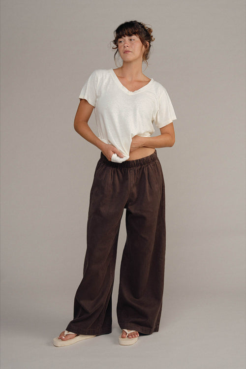 Disco Twill Pant | Jungmaven Hemp Clothing & Accessories / model_desc: Sydney is 5’8” wearing S
