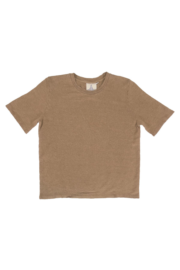 Dakota - 100% Hemp Cropped Tee | Jungmaven Hemp Clothing & Accessories / Color: Coyote