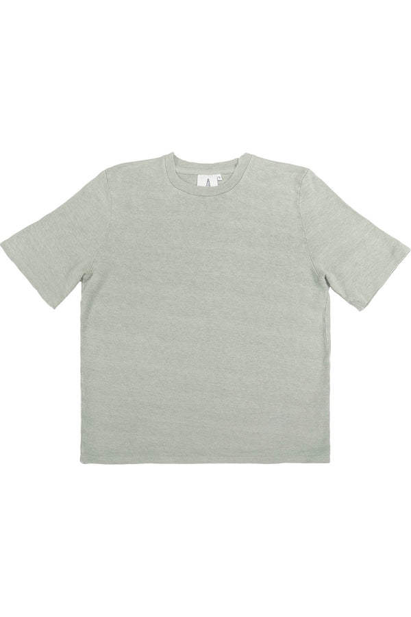 Dakota - 100% Hemp Cropped Tee | Jungmaven Hemp Clothing & Accessories / Color: Agave Green