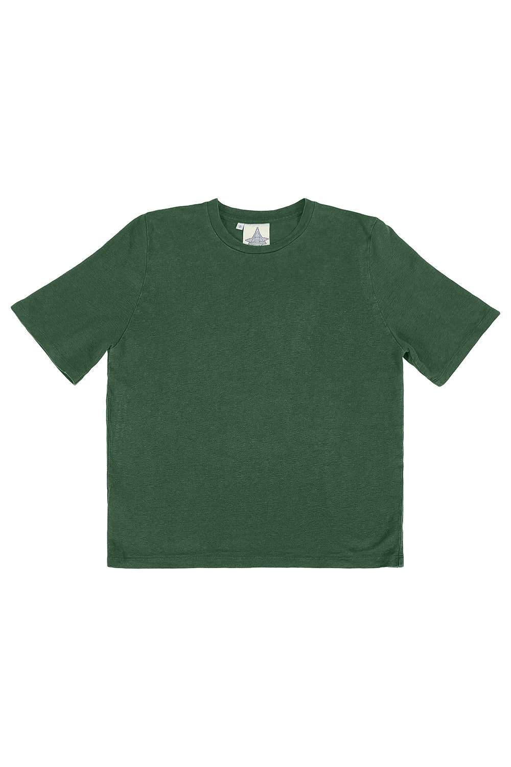 Dakota - 100% Hemp Cropped Tee | Jungmaven Hemp Clothing & Accessories / Color: Hunter Green