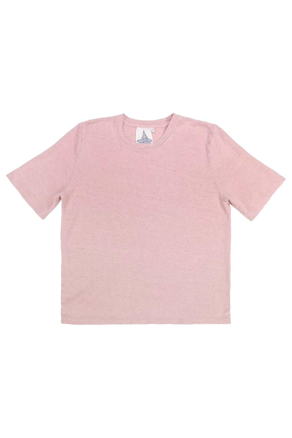 Dakota - 100% Hemp Cropped Tee - Sale Colors | Jungmaven Hemp Clothing & Accessories / Color: Rose Water